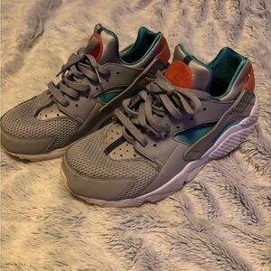 Nike Air Huaraches Grey/teal